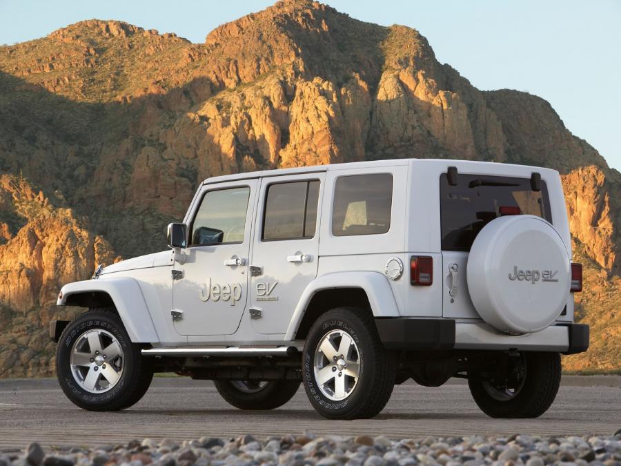  Jeep Wrangler EV Concept 2008 года  (фото 3 из 4)